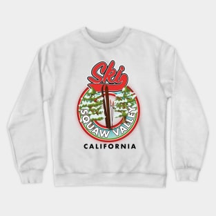 Squaw Valley California Crewneck Sweatshirt